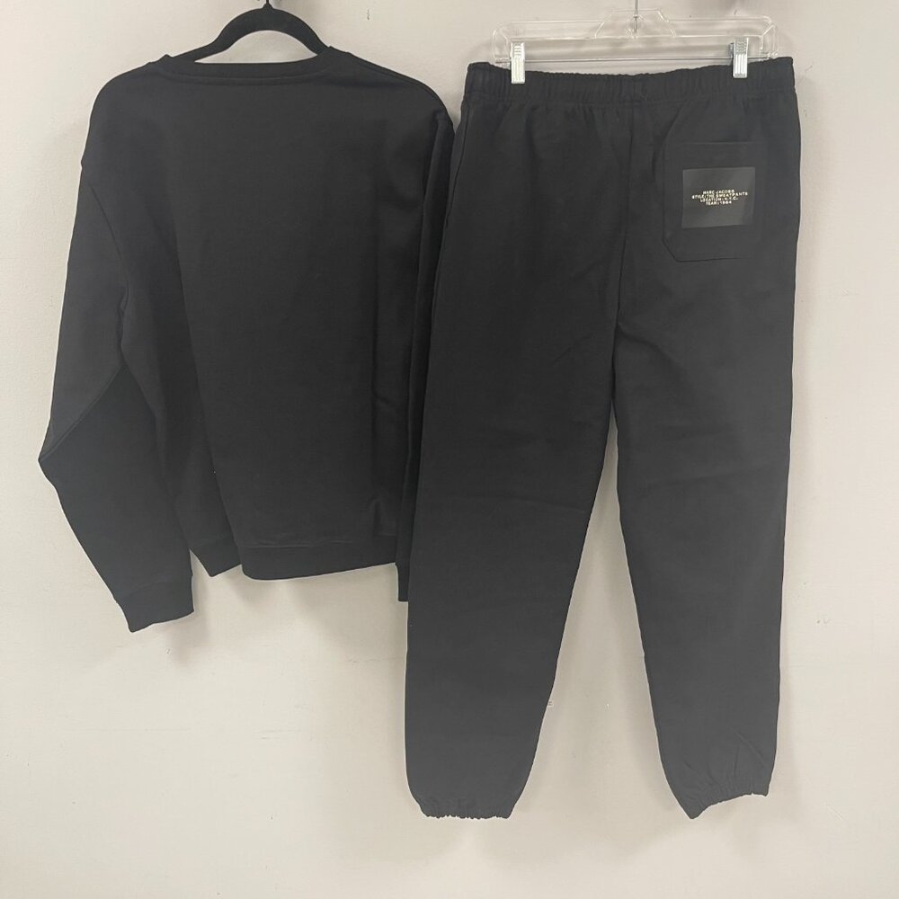 Marc Jacobs Women's "The Sweatshirt/The Sweatpants" Set in Black - Large - NWT - Picture 2 of 10